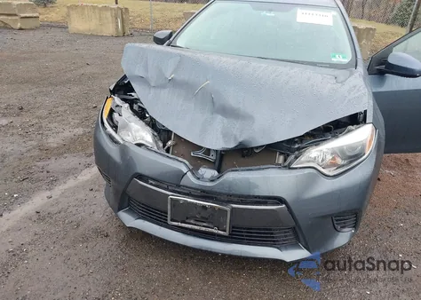 2016 Toyota Corolla Le из США, поврежденный, VIN 2T1BURHE3GC524714